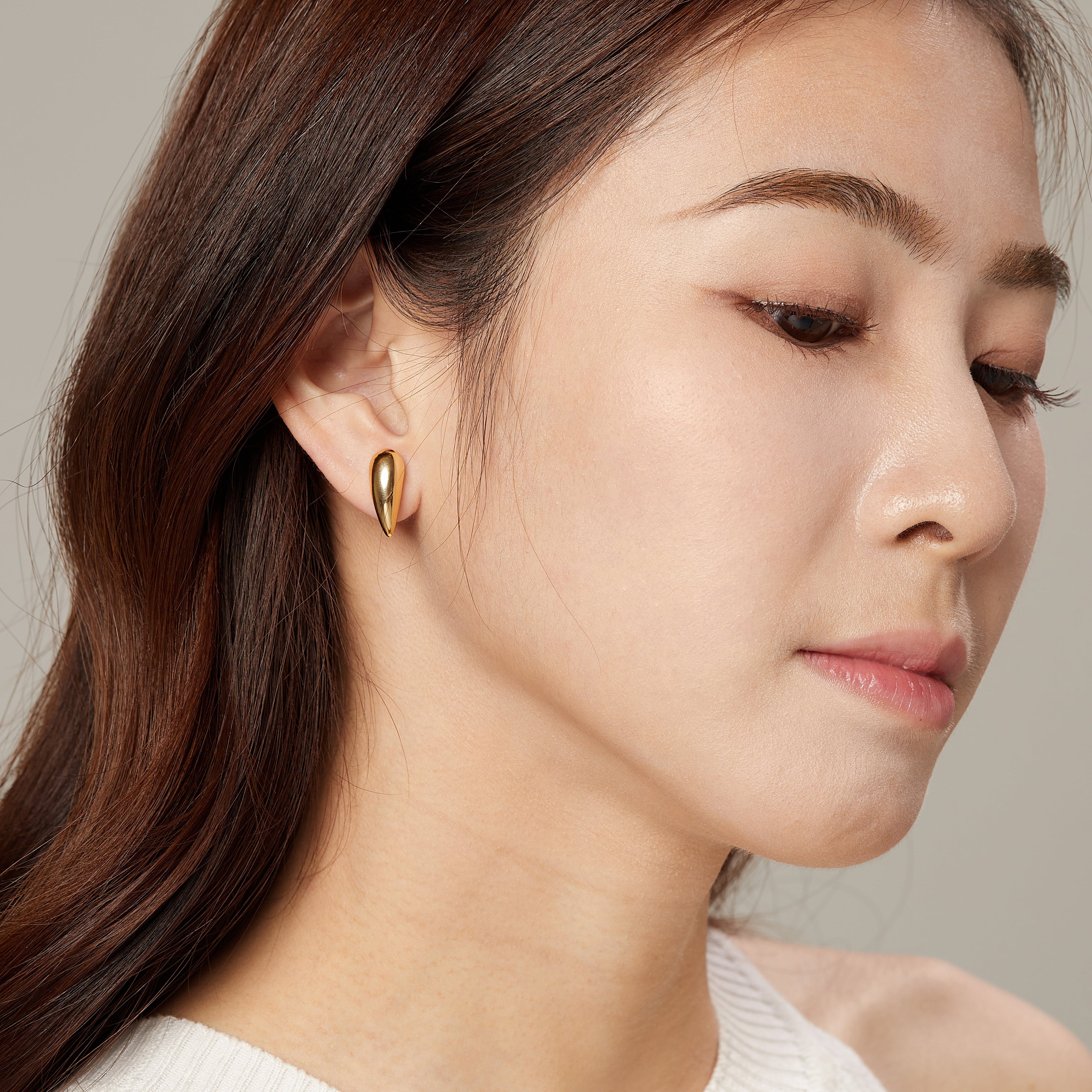 Cone Clip On Earrings