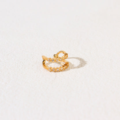 Gold Sunray Ear Cuff