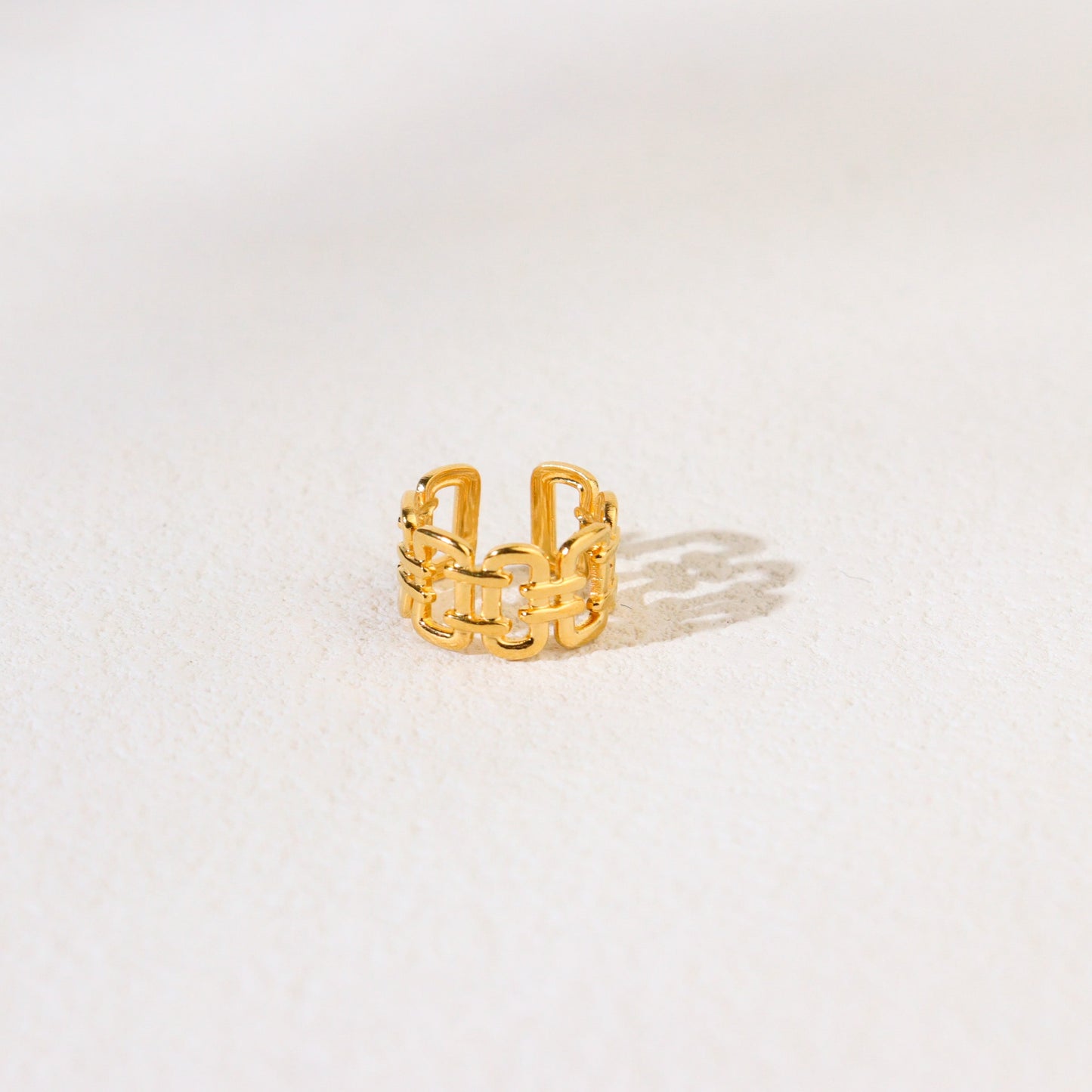 Golden Chain Ear Cuff