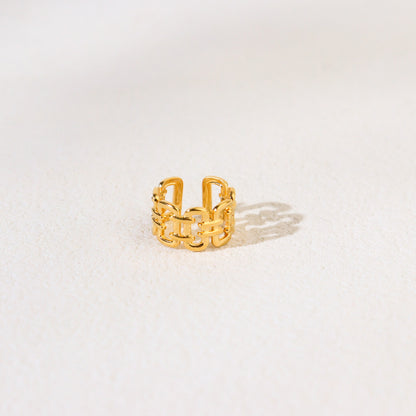Golden Chain Ear Cuff