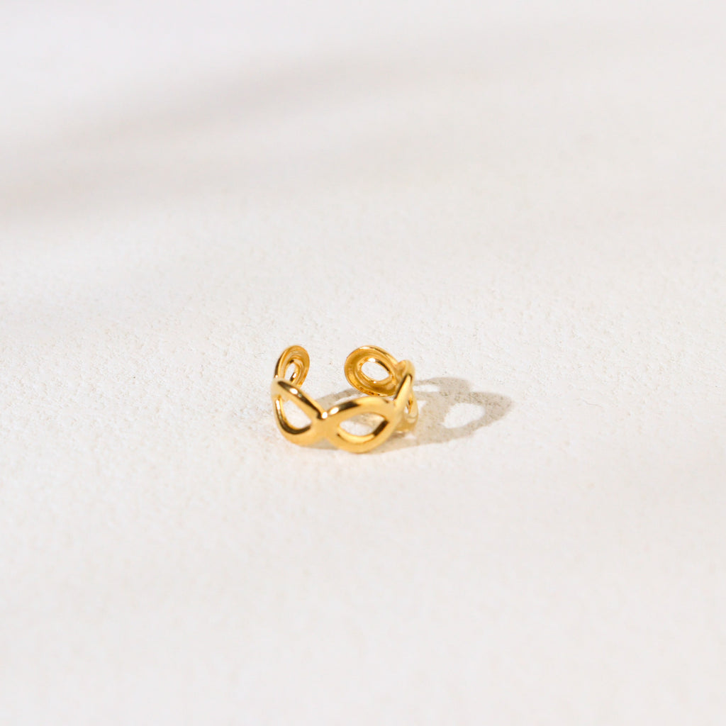 Gold Twist Ear Cuff
