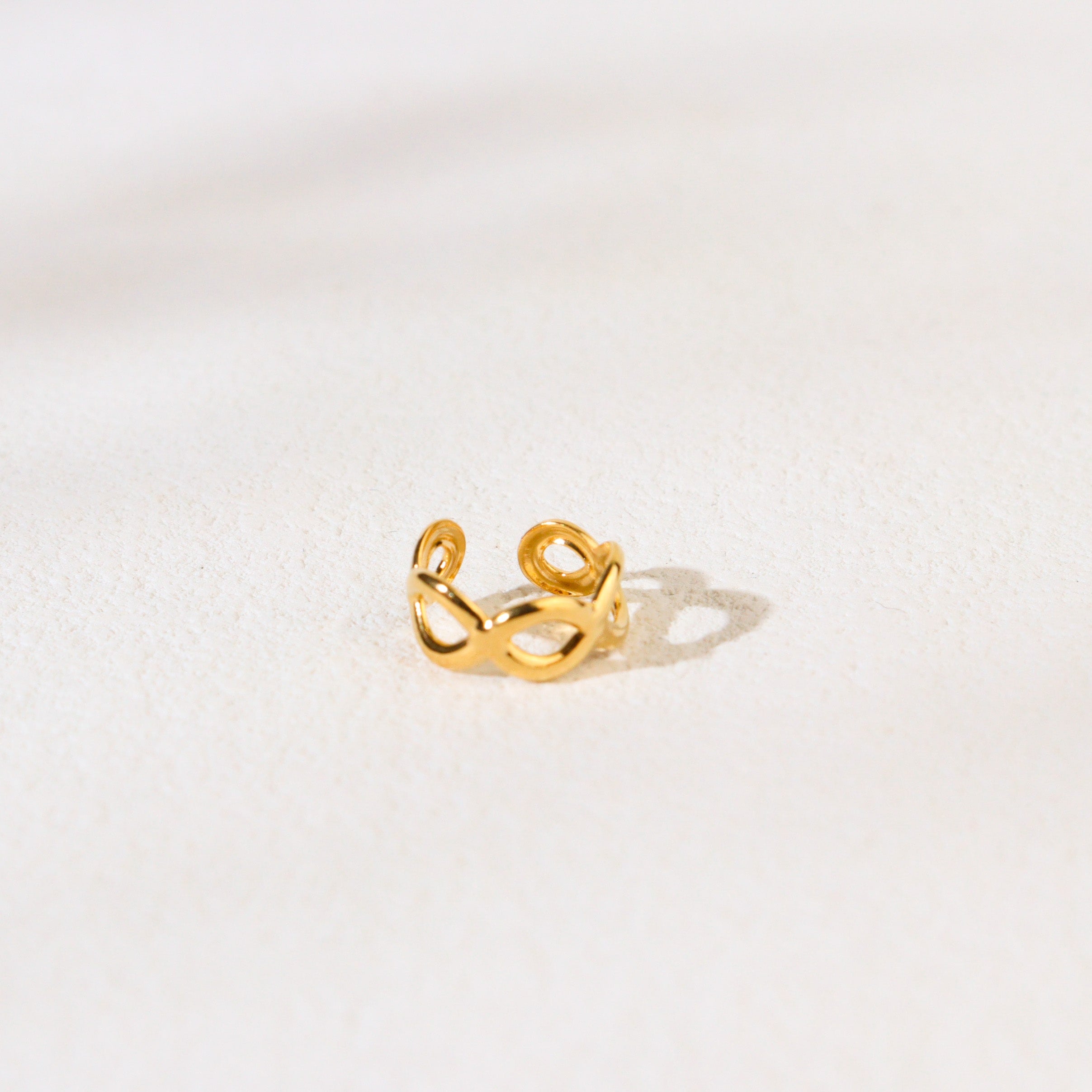 Gold Twist Ear Cuff