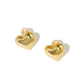 Big Love Gold Clip On Earrings