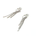 Diamonte Clip on Earrings