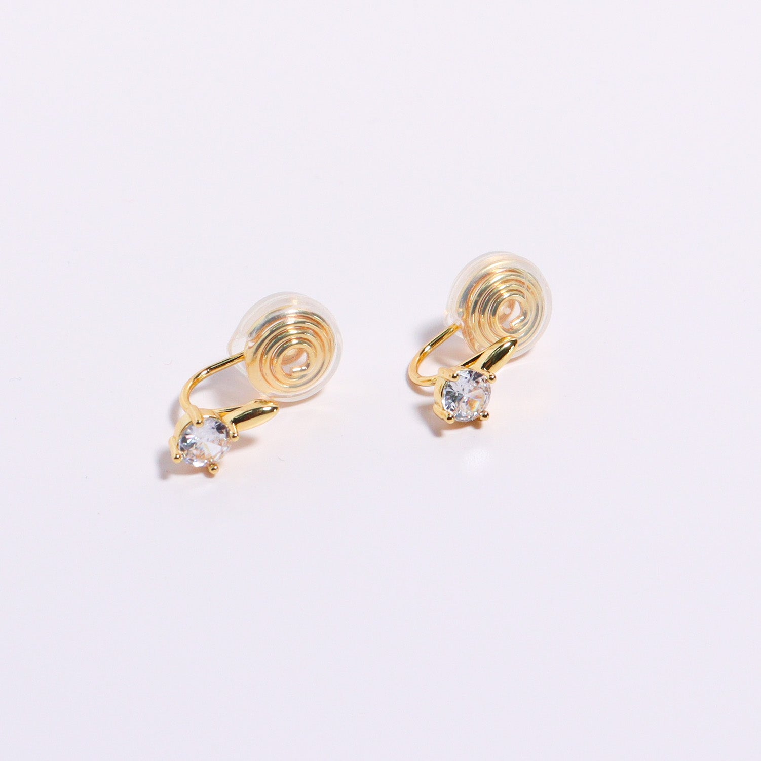 Tiny Sparkly Clip On Earrings