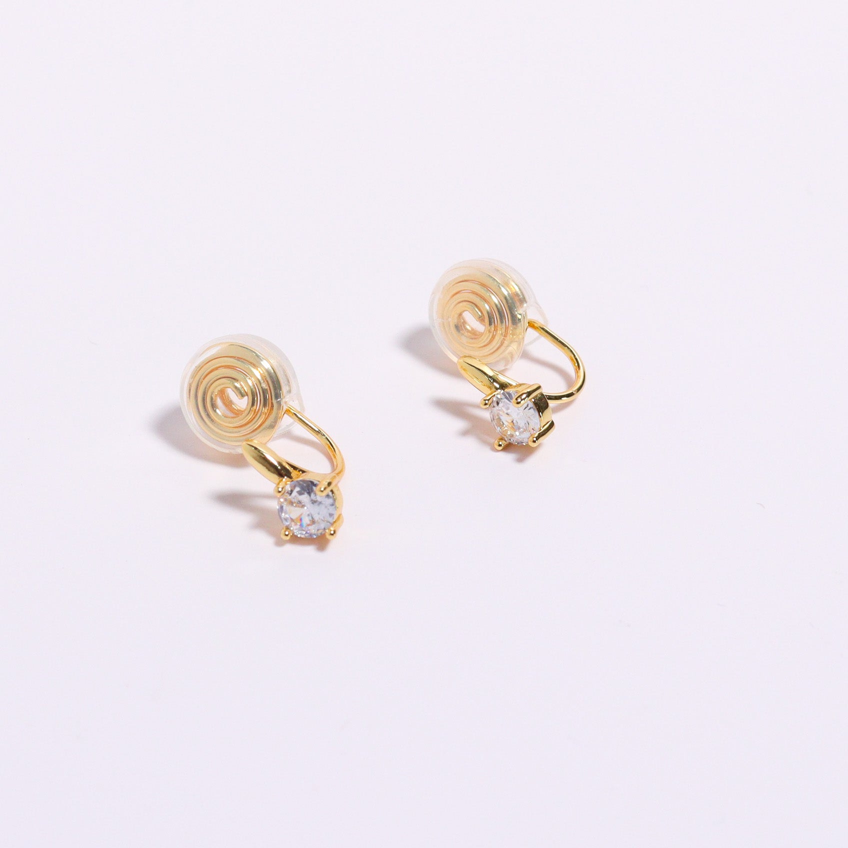 Tiny Sparkly Clip On Earrings