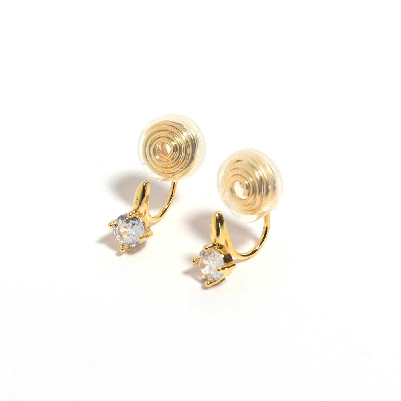 Tiny Sparkly Clip On Earrings