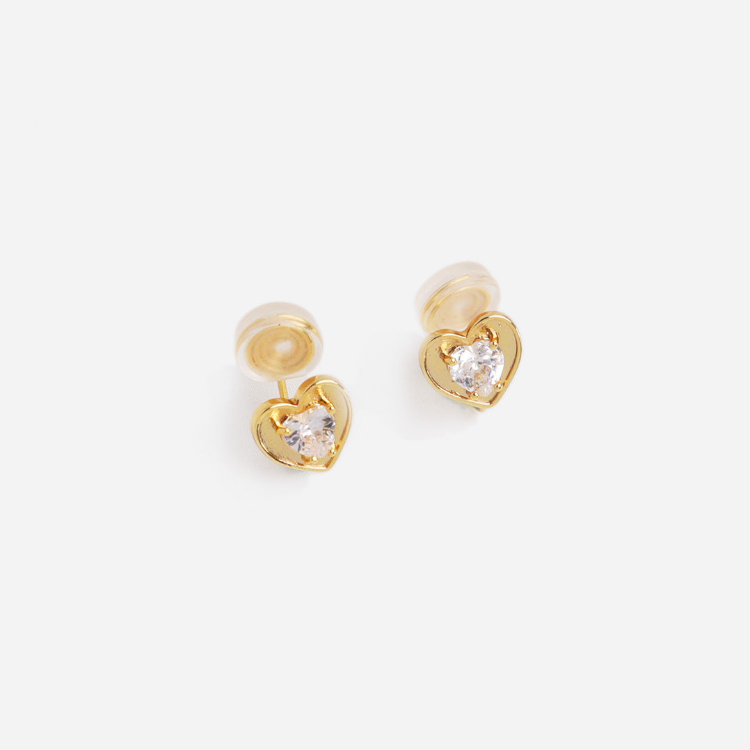 Mini Love Clip On Earrings