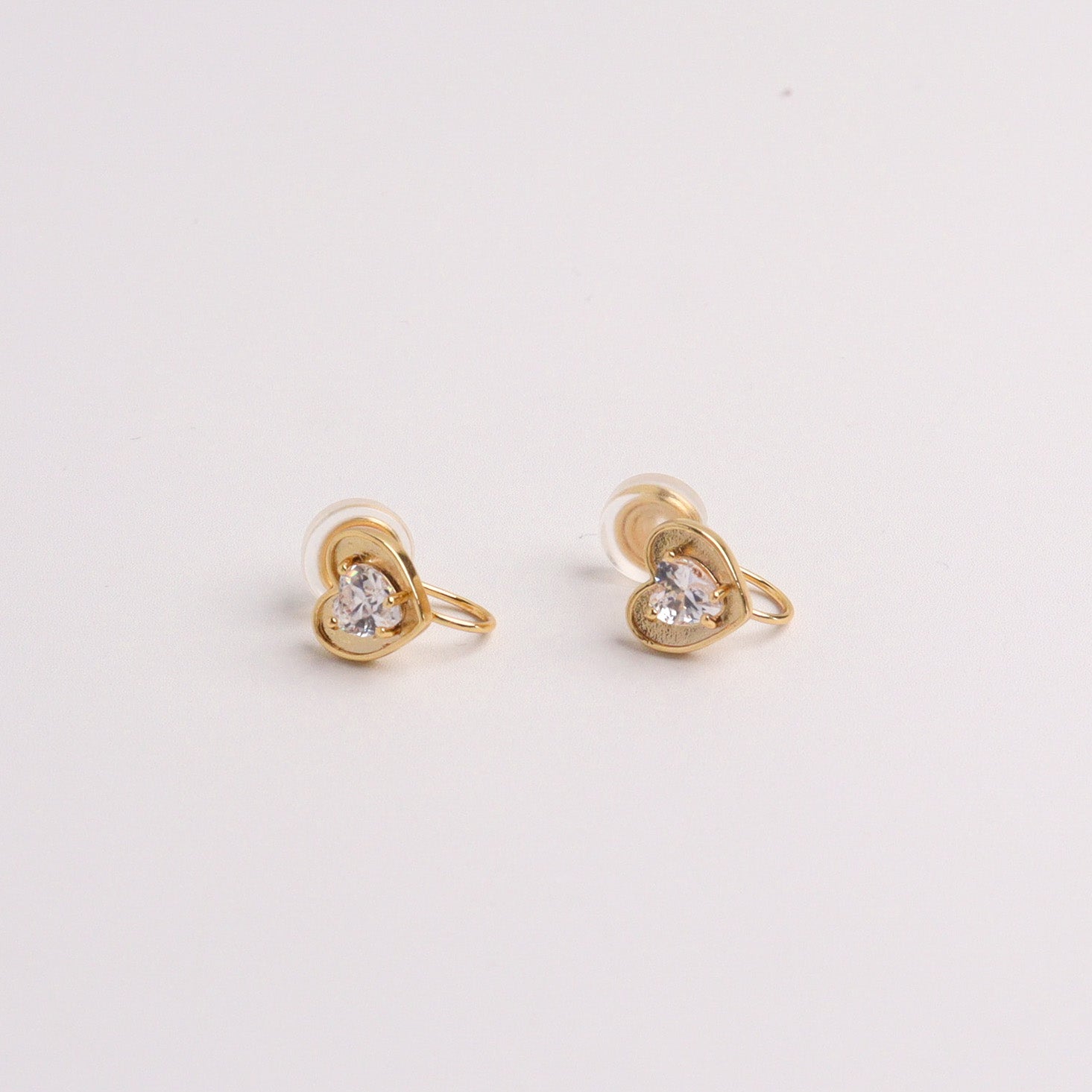 Mini Love Clip On Earrings