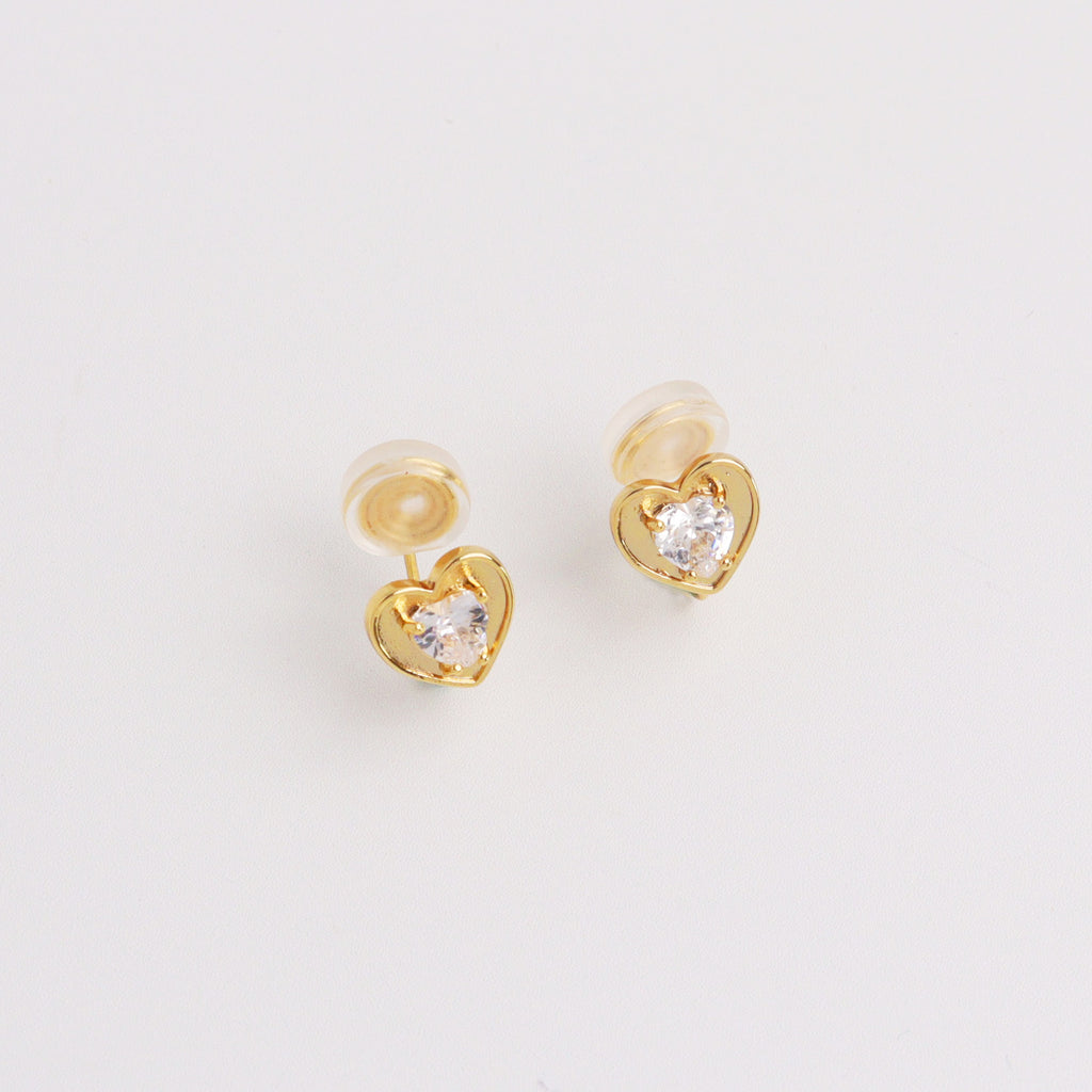 Mini Love Clip On Earrings