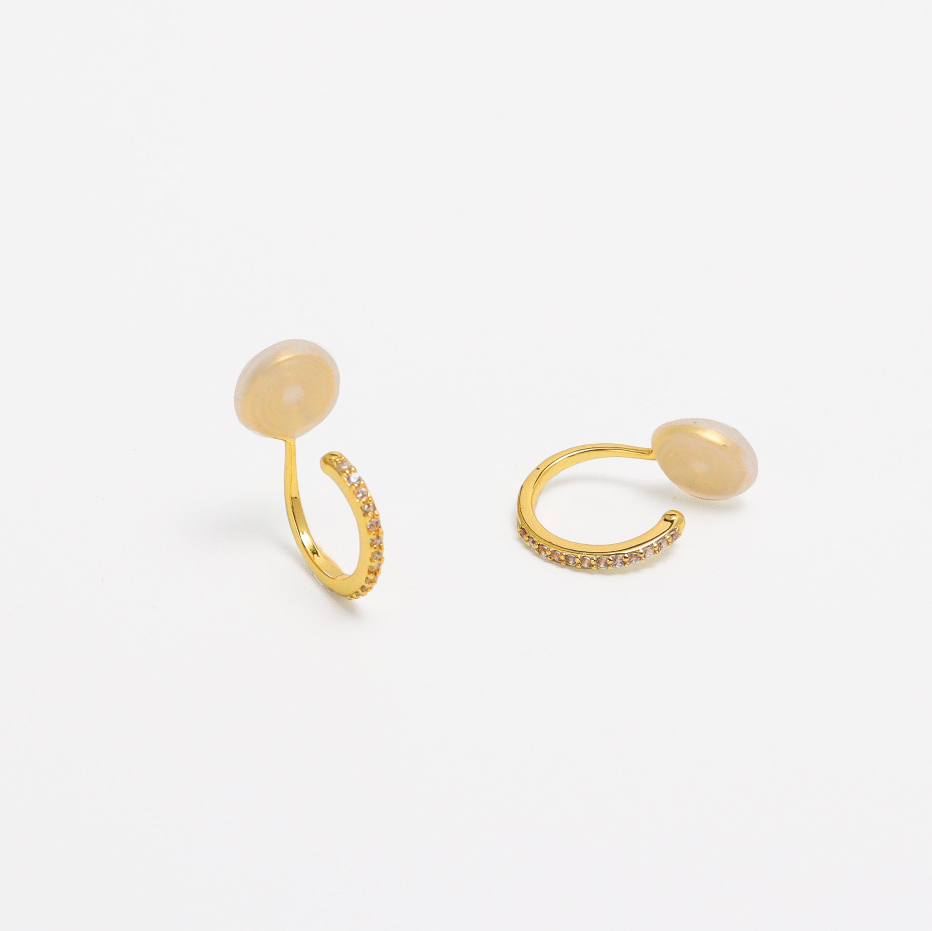 Classic Clip On Hoop Earrings