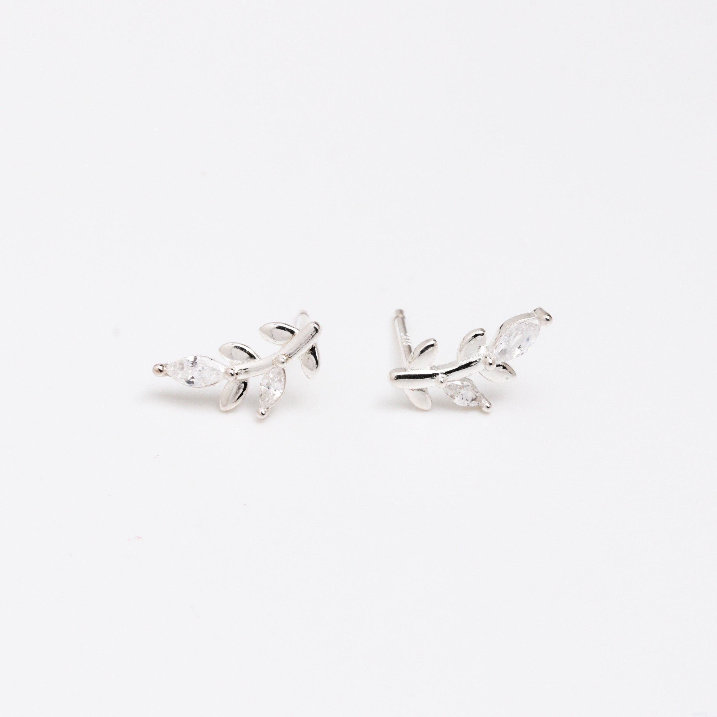 Silver Peace Silver 925 Stud Earrings