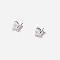 Elena Silver 925 Stud Earrings