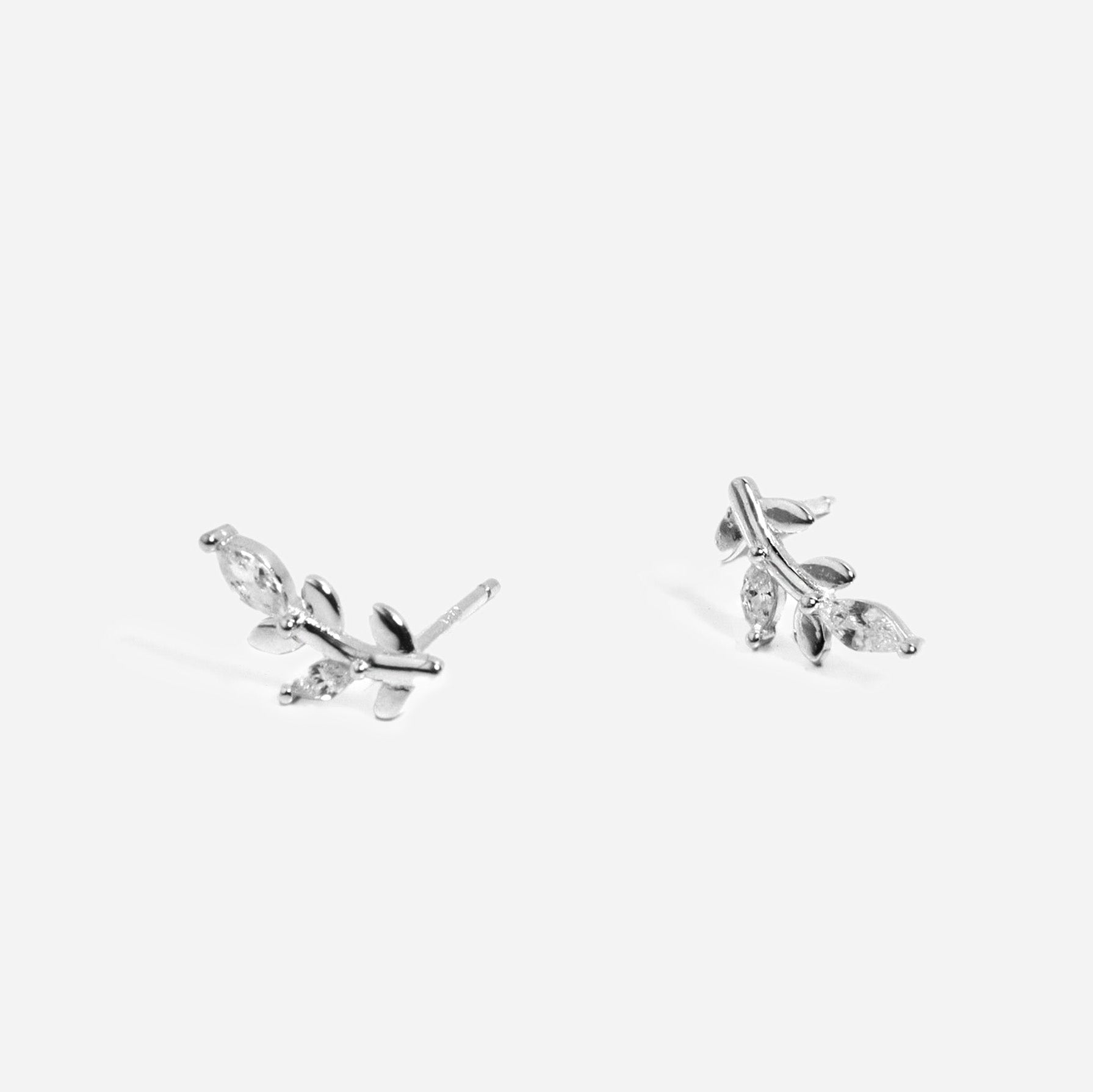 Silver Peace Silver 925 Stud Earrings