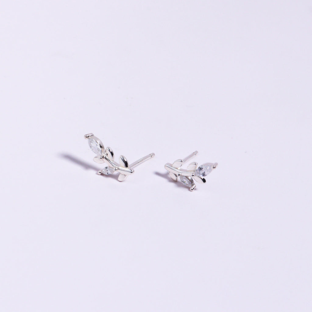 Silver Peace Silver 925 Stud Earrings