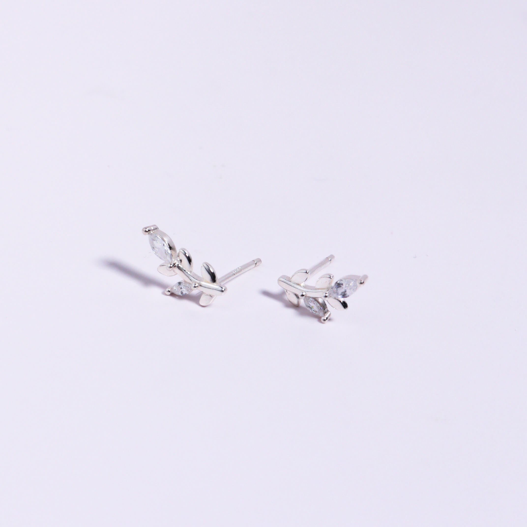 Silver Peace Silver 925 Stud Earrings