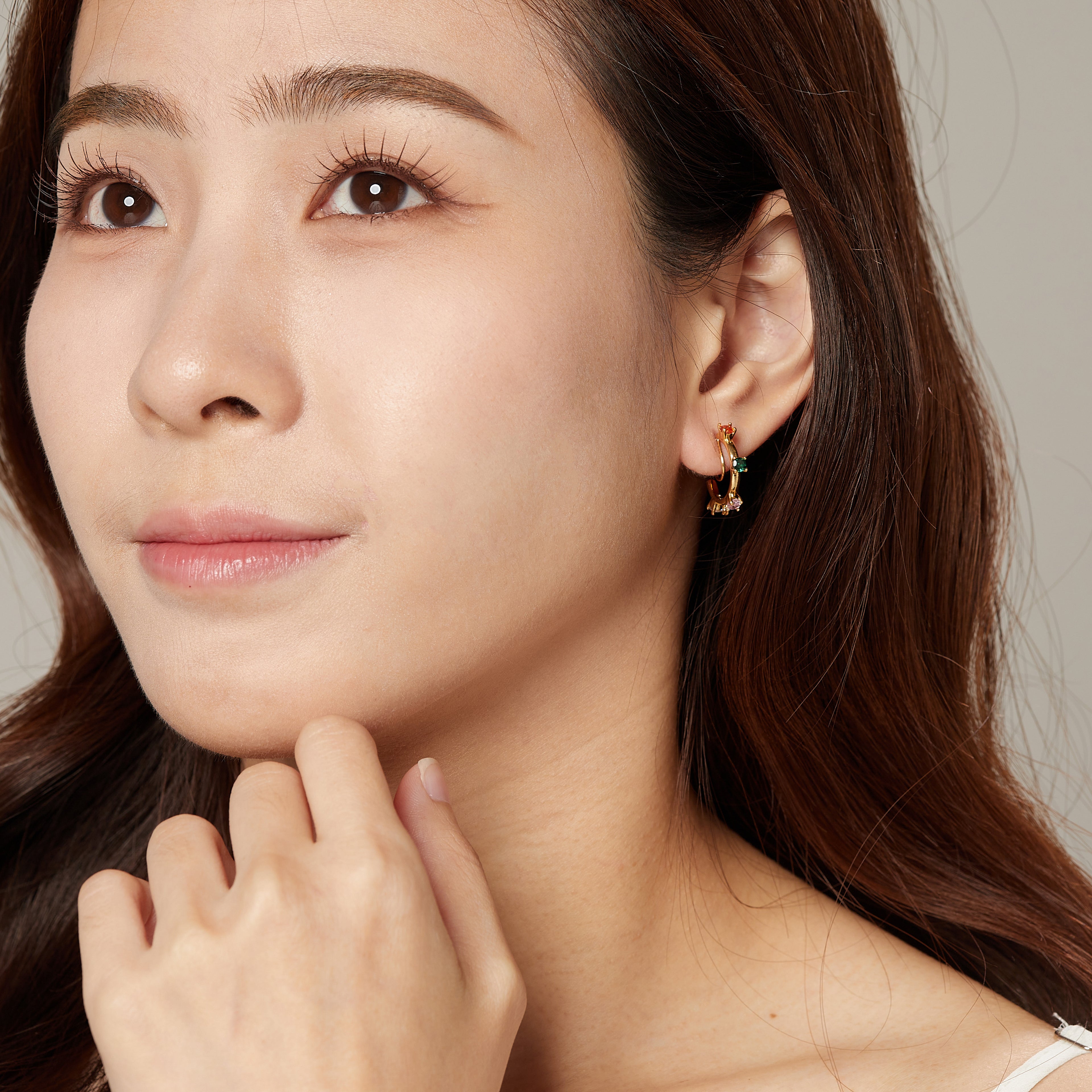 Multi Symphony Clip On Earrings