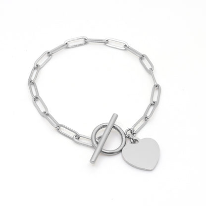 Engrave Your Love Charm Bracelet