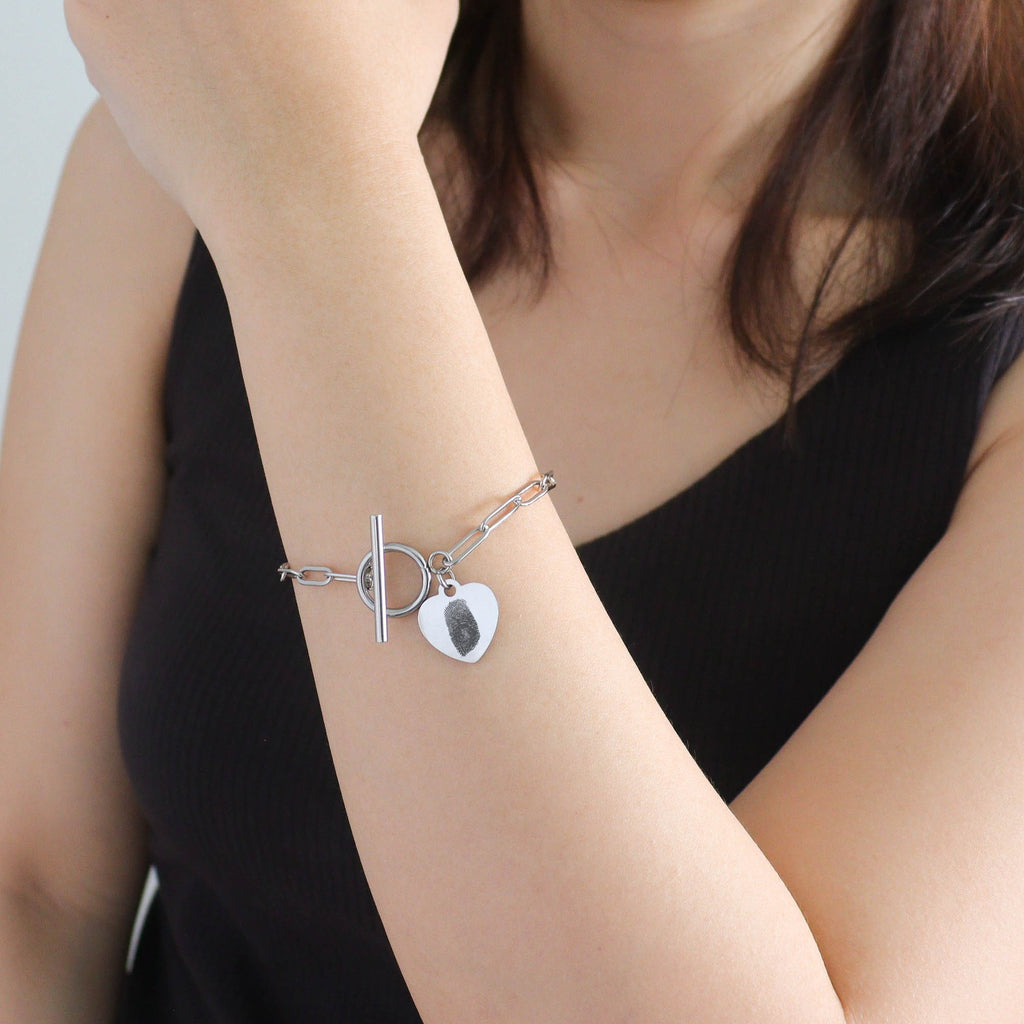 Engrave Your Love Charm Bracelet