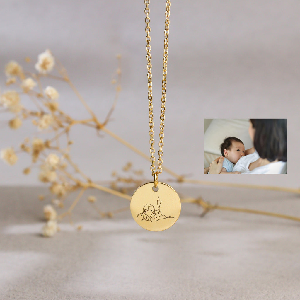 Engrave Your Necklace - Round