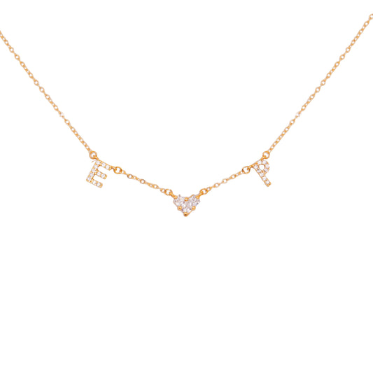 Build Your Own Initials Necklace