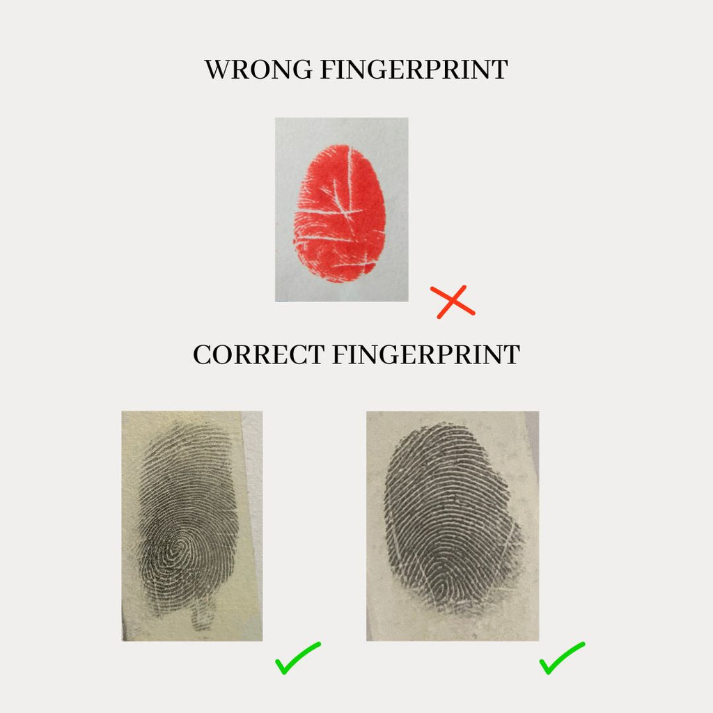 Engrave Fingerprint Round Necklace