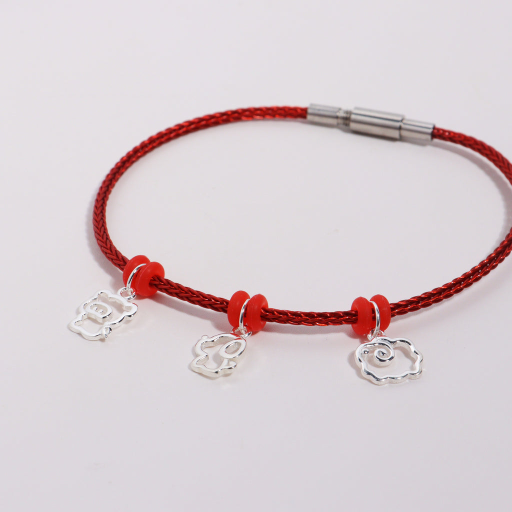 Chinese Zodiac Benefactor Leather Bracelet ｜十二生肖贵人编织手链