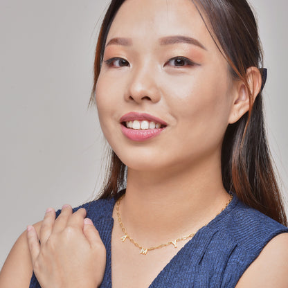 Build Your Initials Necklace
