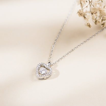 First Love Dancing Silver 925 Necklace