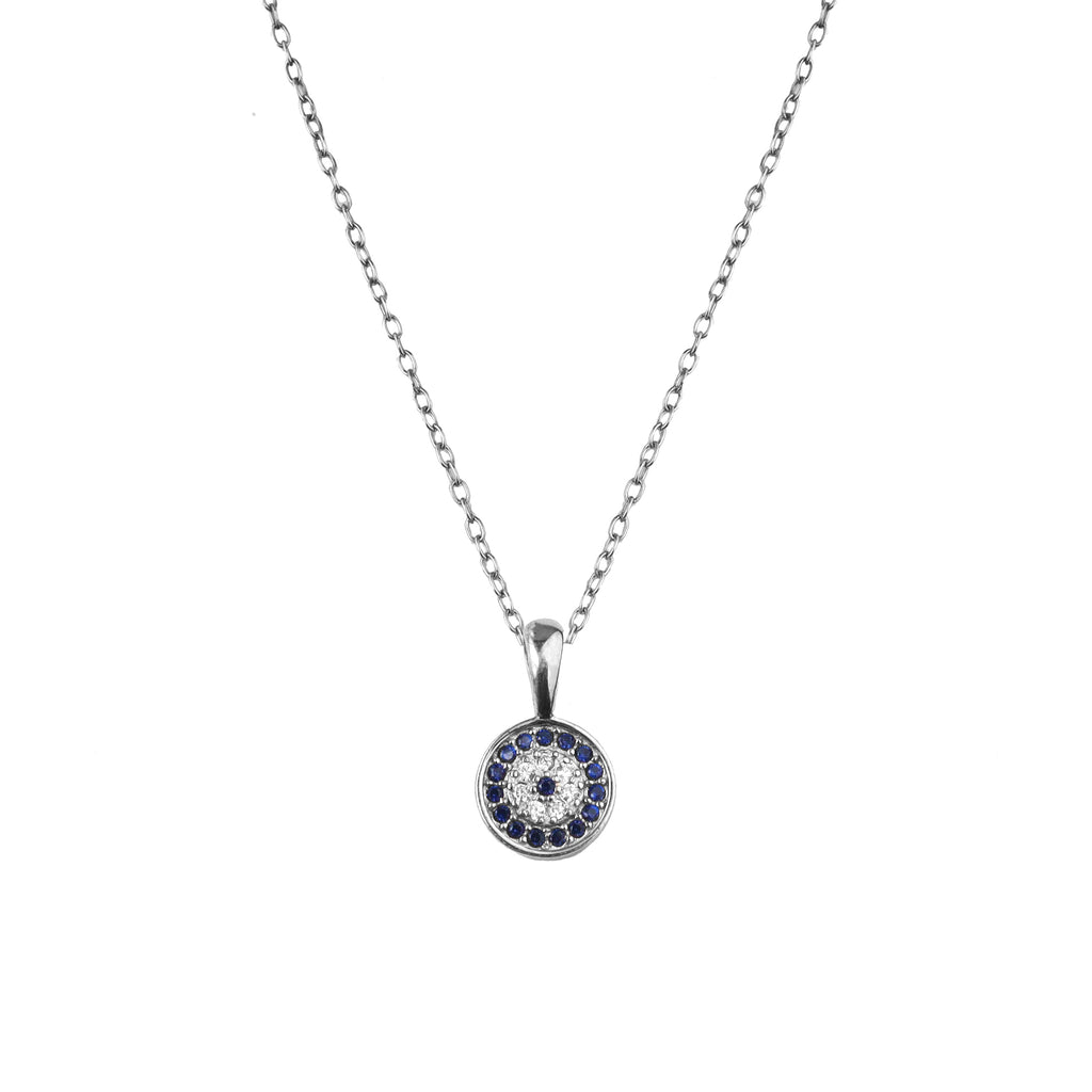 Devil Eye Silver 925 Necklace