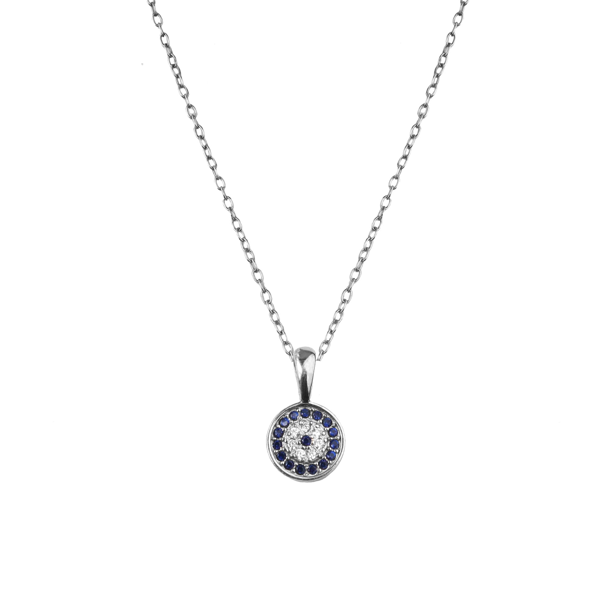 Devil Eye Silver 925 Necklace