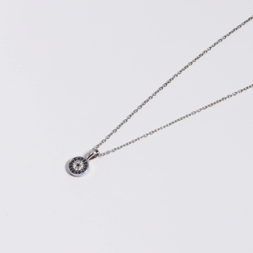 Devil Eye Silver 925 Necklace