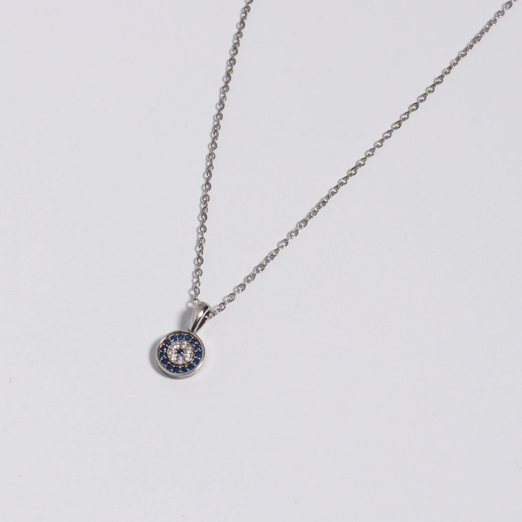 Devil Eye Silver 925 Necklace