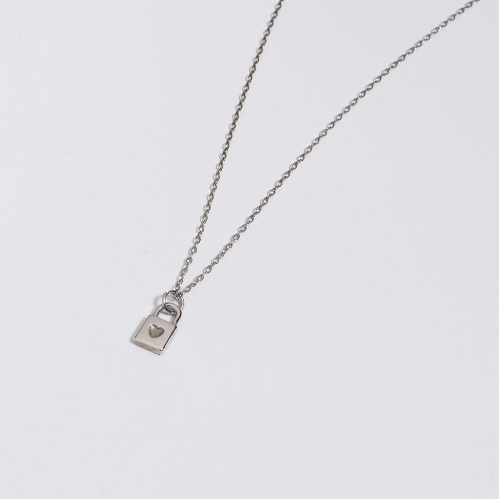 Lock Silver 925 Necklace