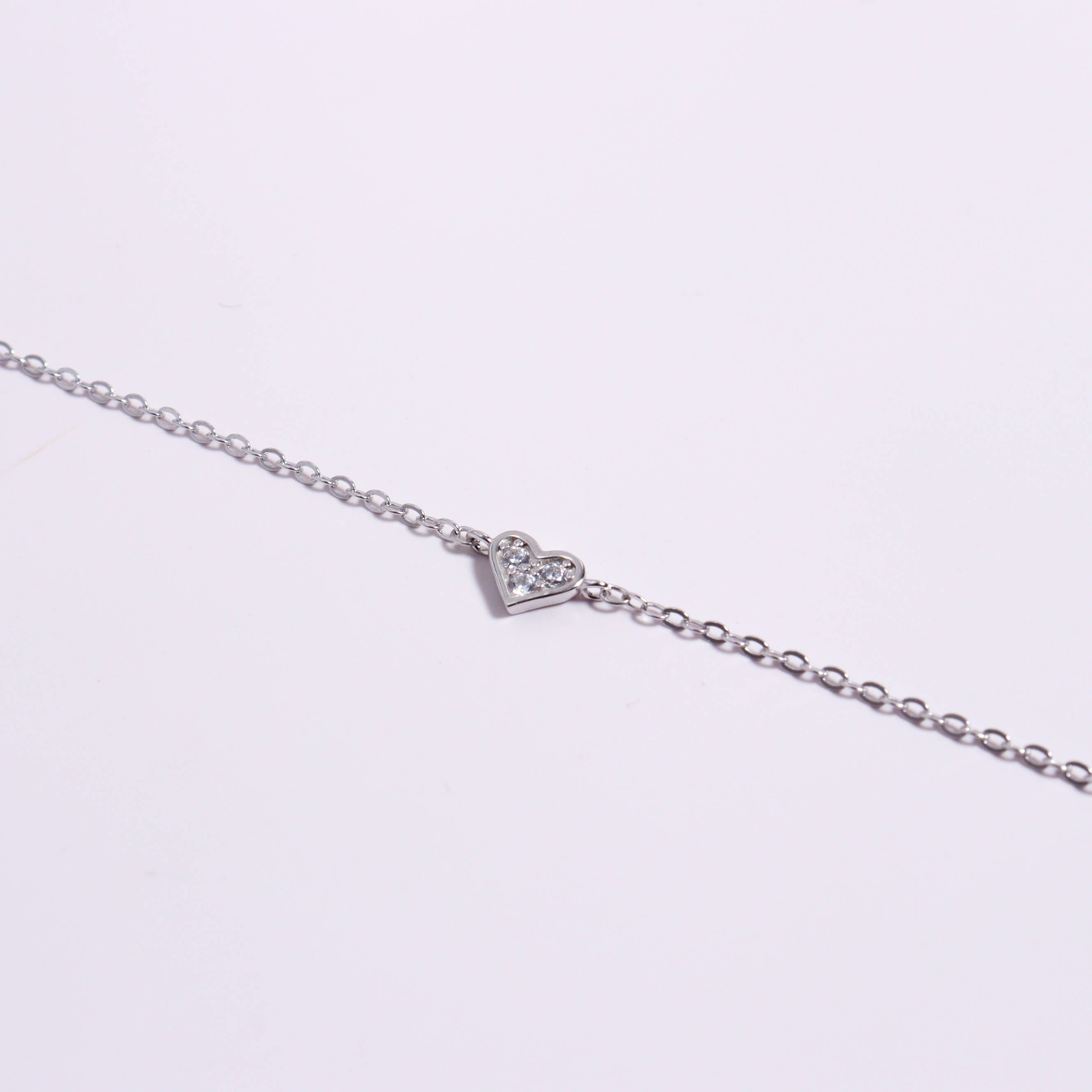 Heart Silver 925 Bracelet