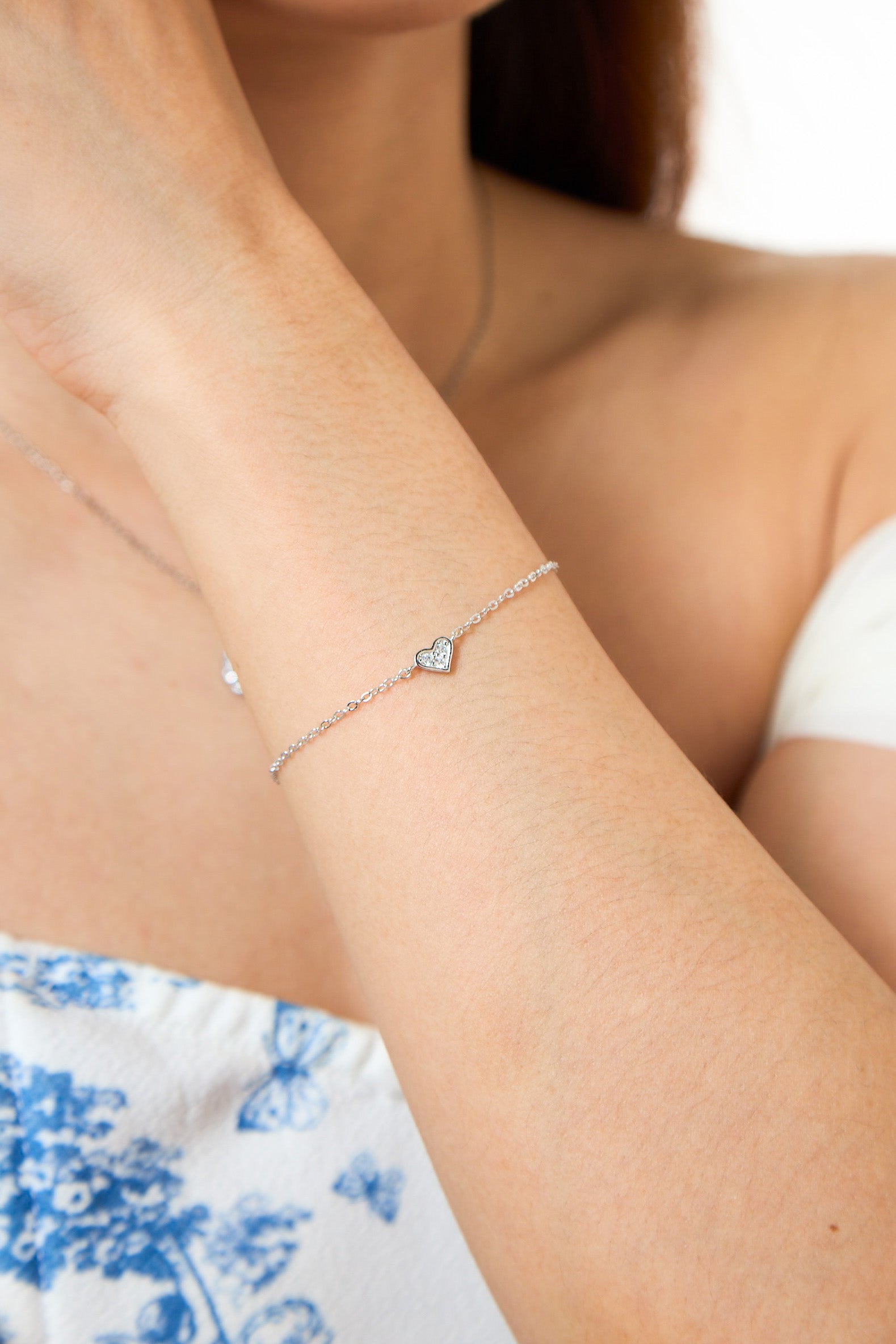 Heart Silver 925 Bracelet