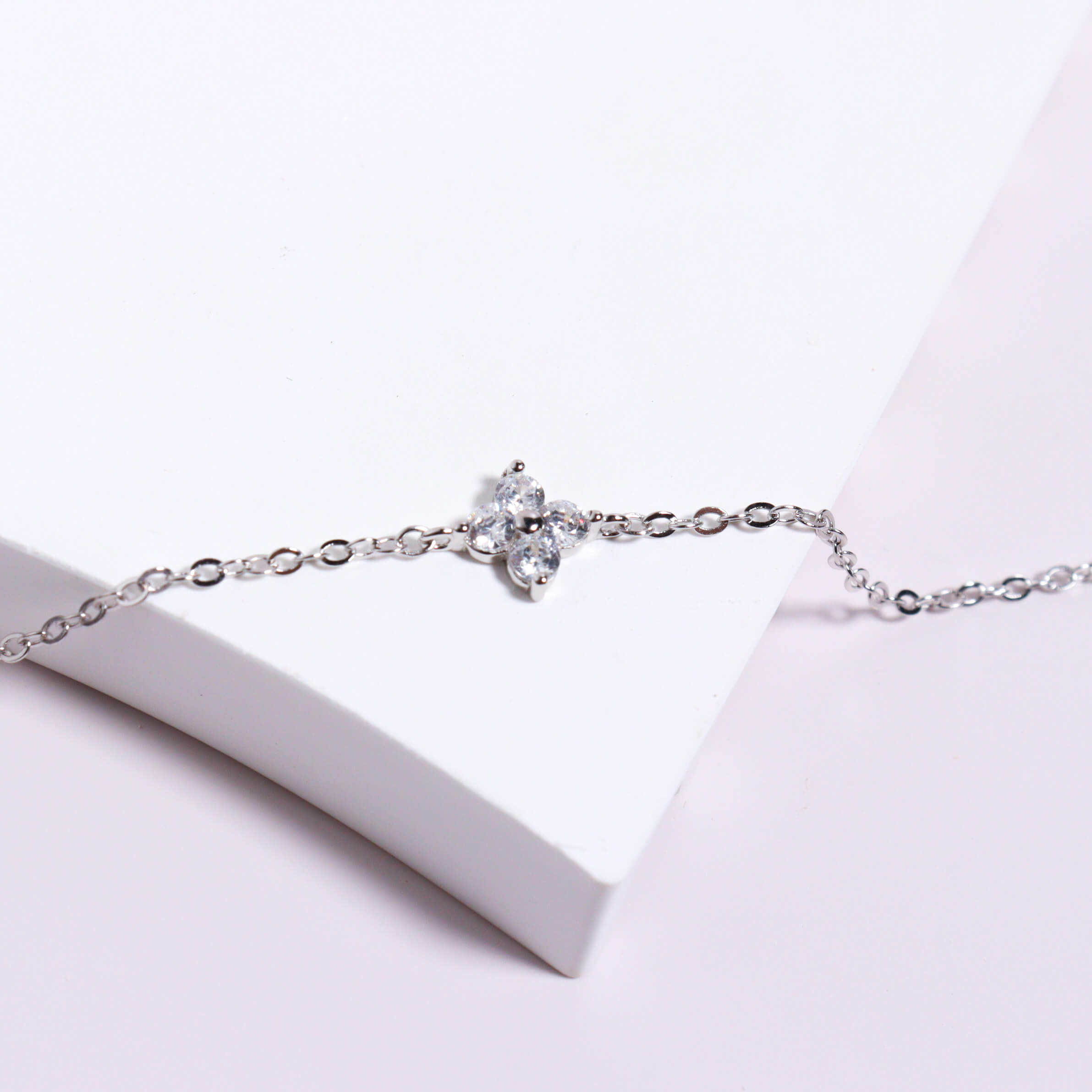 I Clover Silver 925 Bracelet