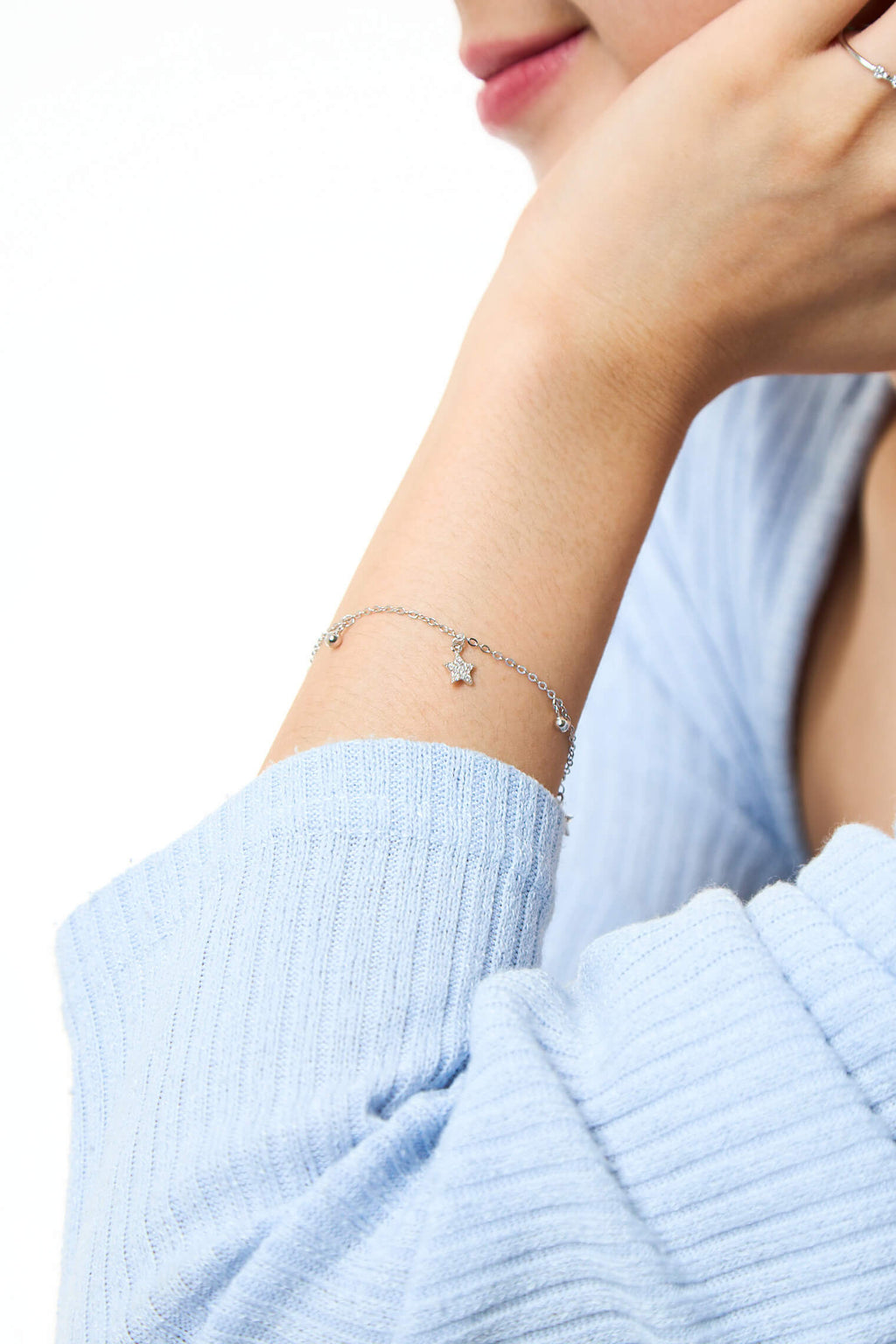 Hollywood Glow Silver Bracelet