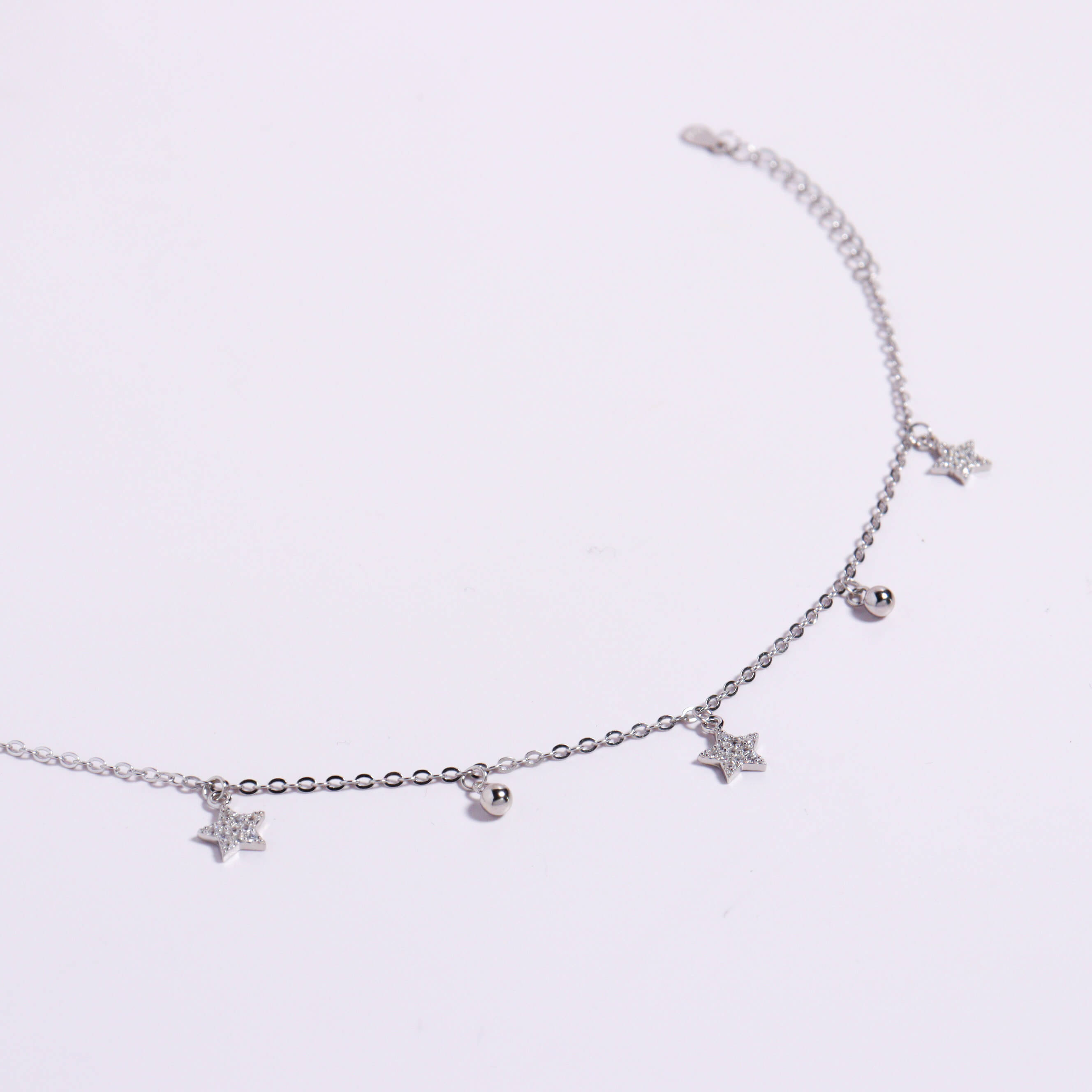 Hollywood Glow Silver Bracelet