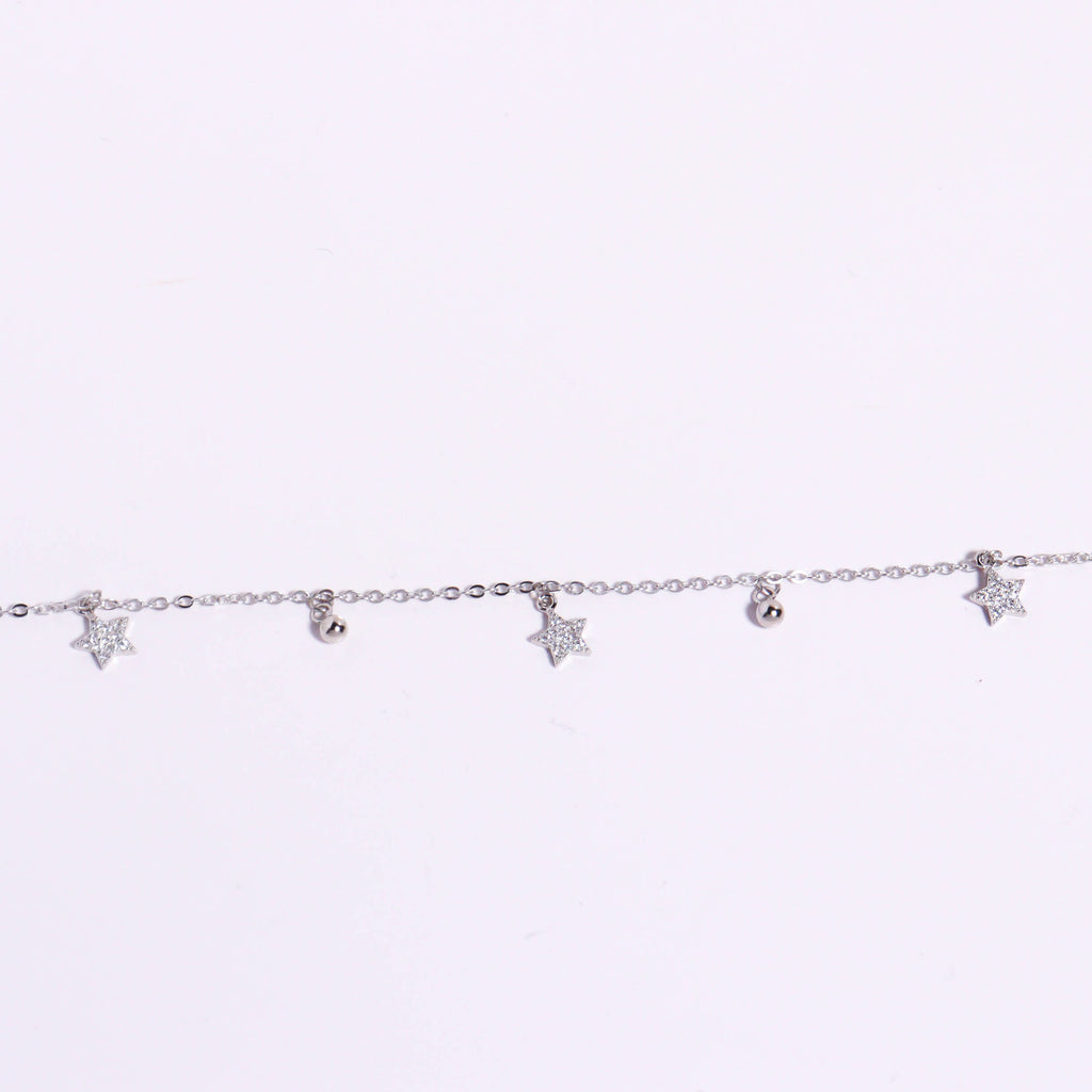 Hollywood Glow Silver Bracelet