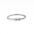 Tiny Bow Silver 925 Ring