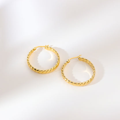 Signature Bold Hoop Earrings