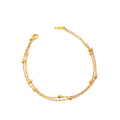 Double Beaded Chain Bracelet