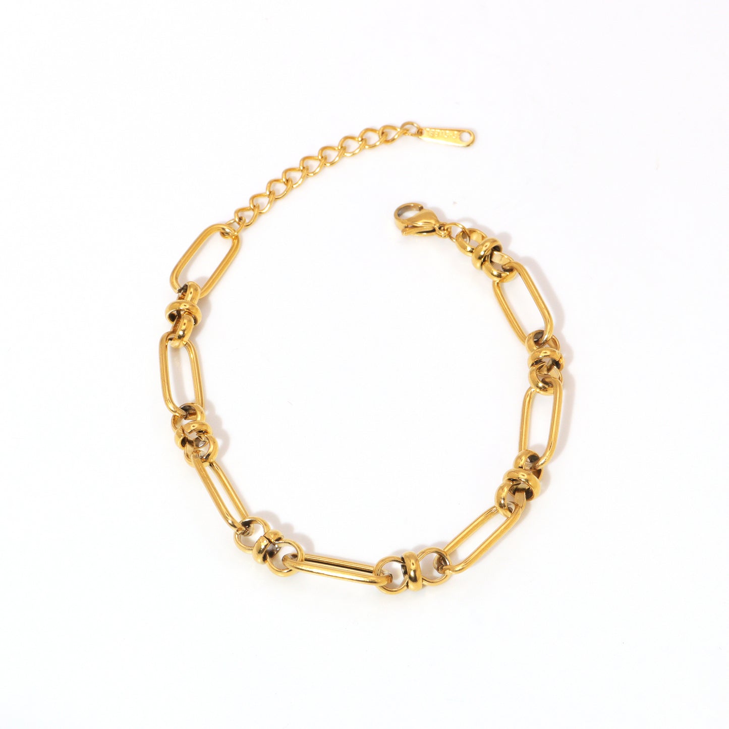 Tie The Knot Gold Bracelet