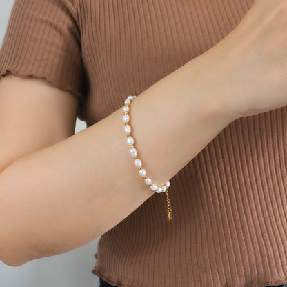 New Yorker Pearl Bracelet