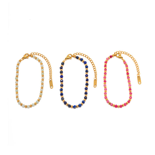 Glass Bead Bracelet