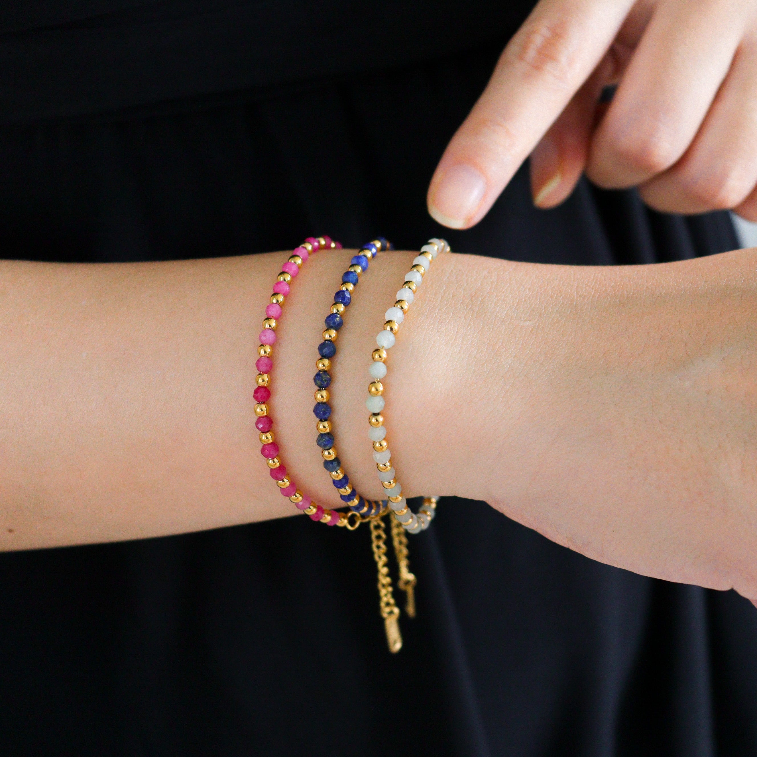 Glass Bead Bracelet