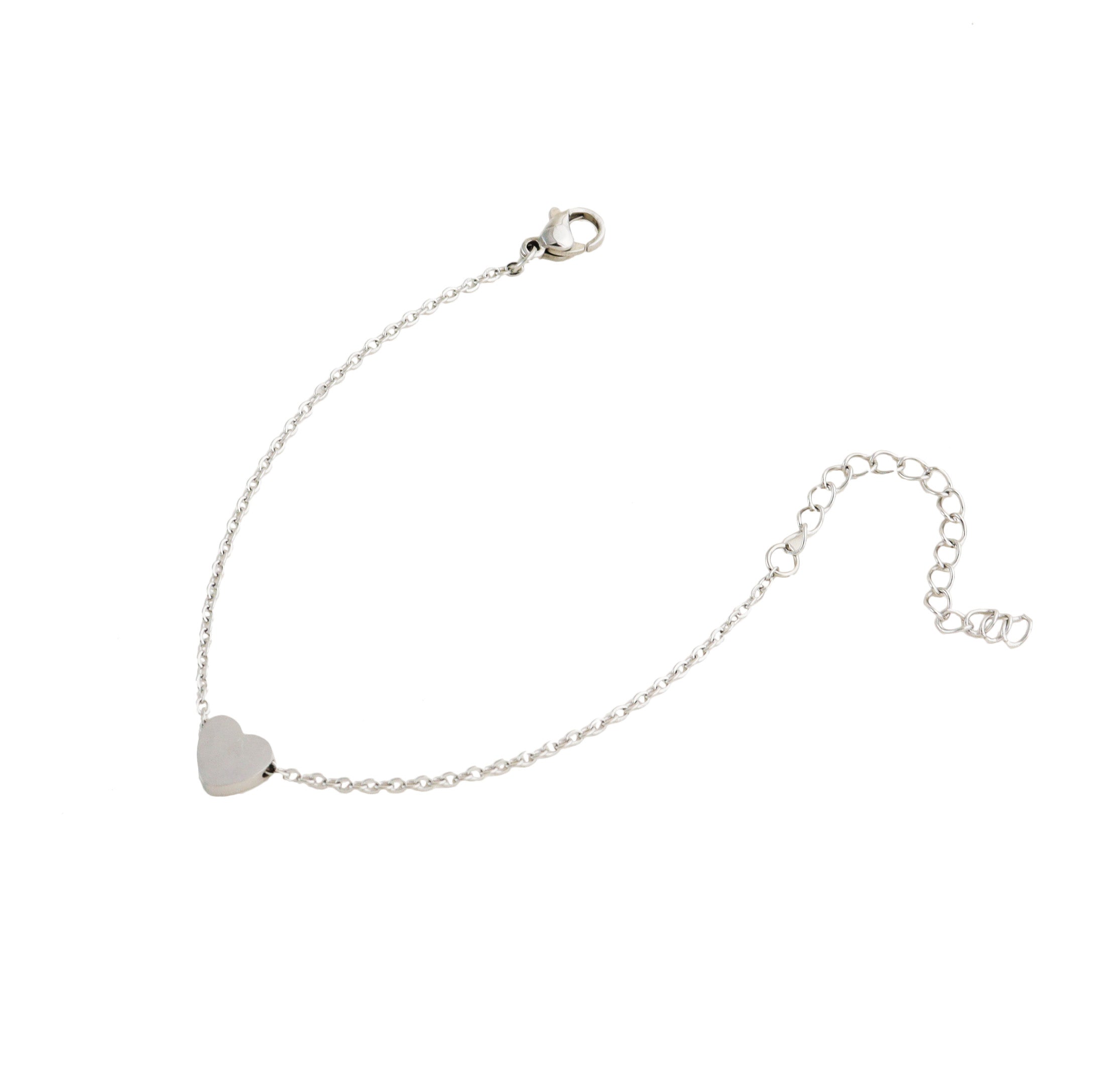 I Adore You Silver Bracelet
