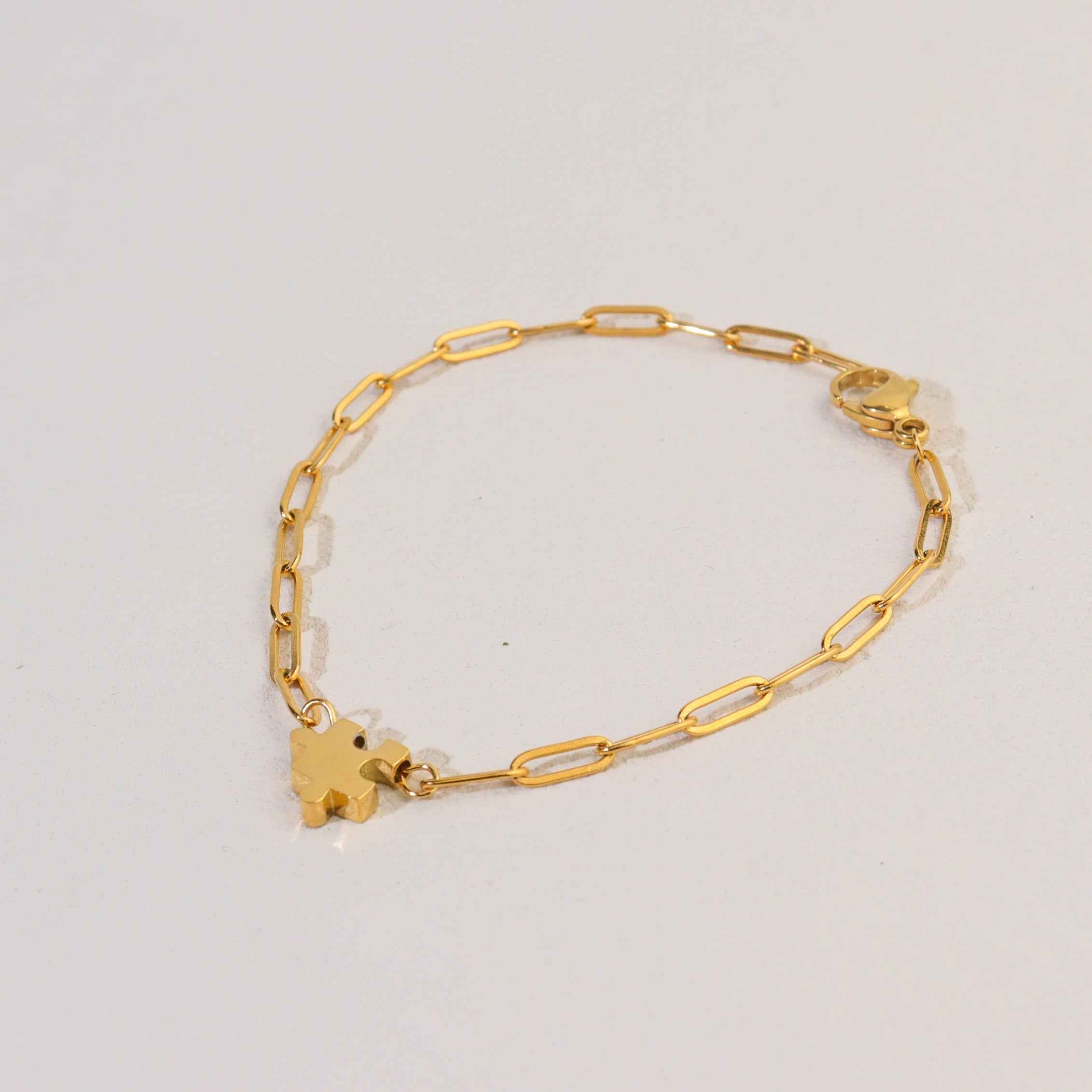 Puzzle Gold Bracelet