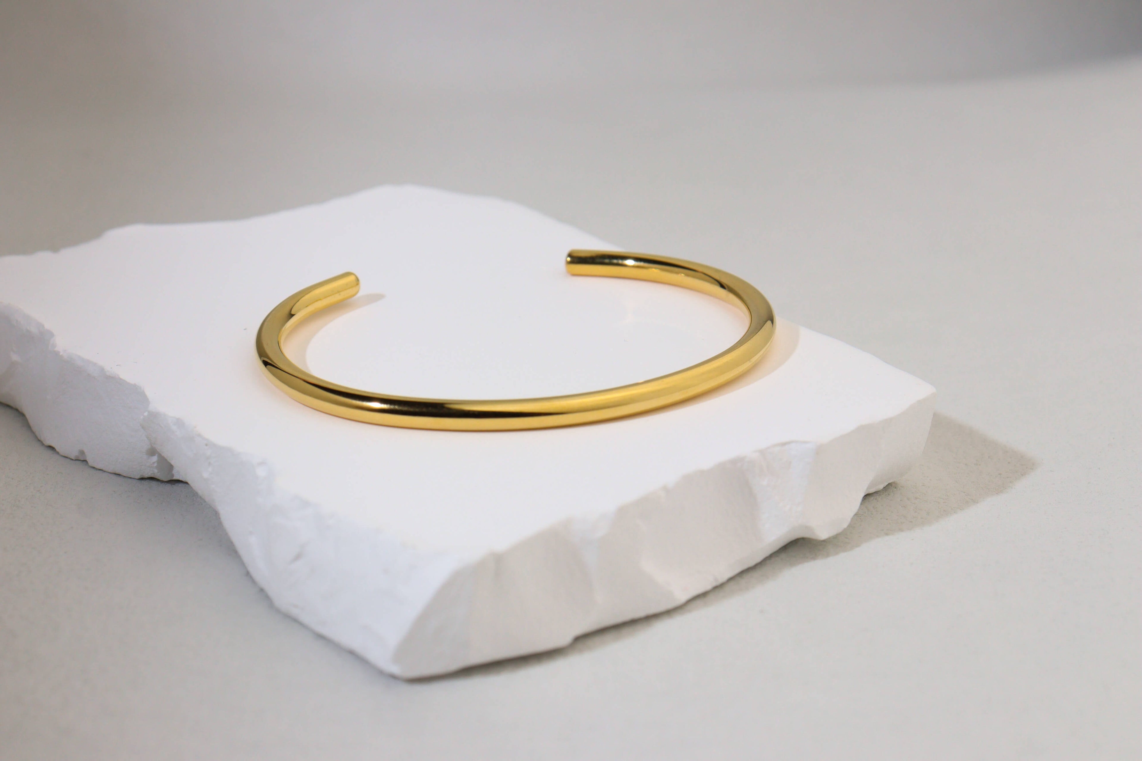 Simple Plain Cuff Bracelet